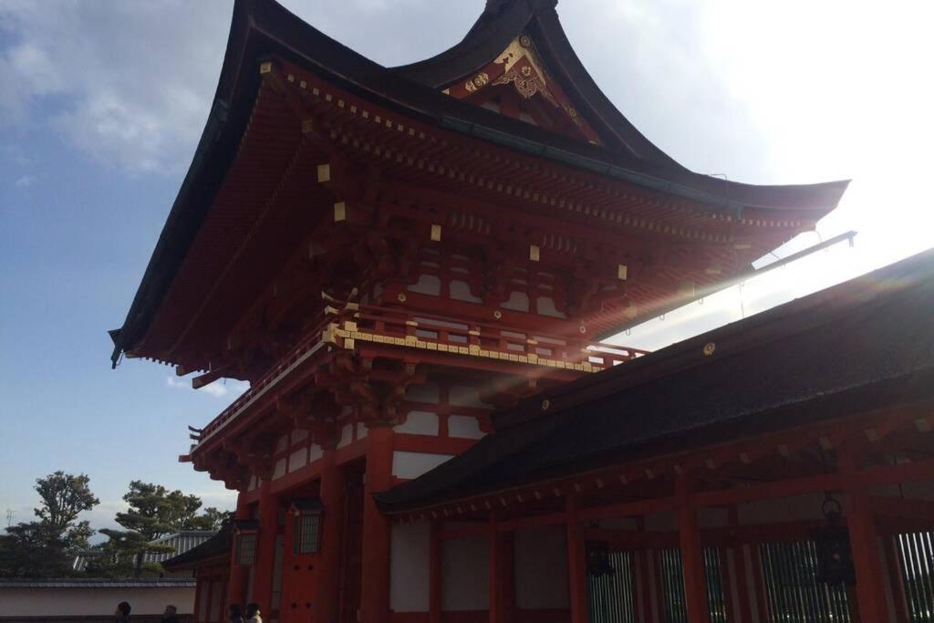 伏見稲荷ハウス Fushimi Inari House Apartman Kiotó Kültér fotó